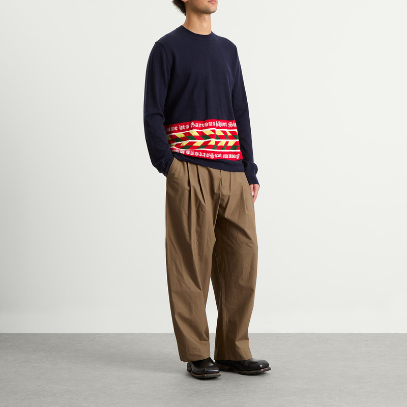 Comme des Garçons SHIRT Comme des Garçons Shirt Football Scarf Knit outlook