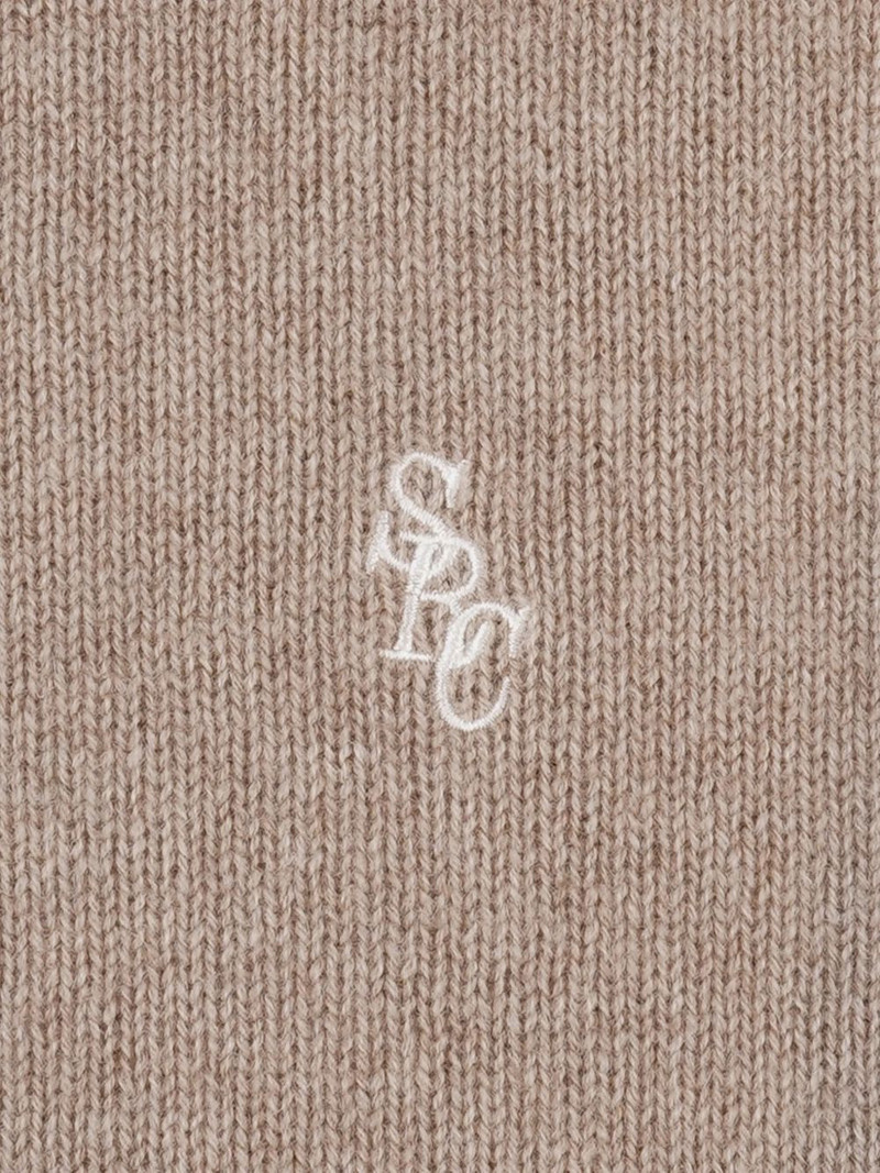 V-neck embroidered sweater 3