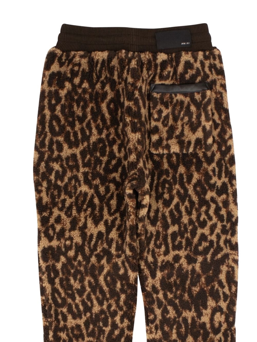 leopard-print trousers - 4