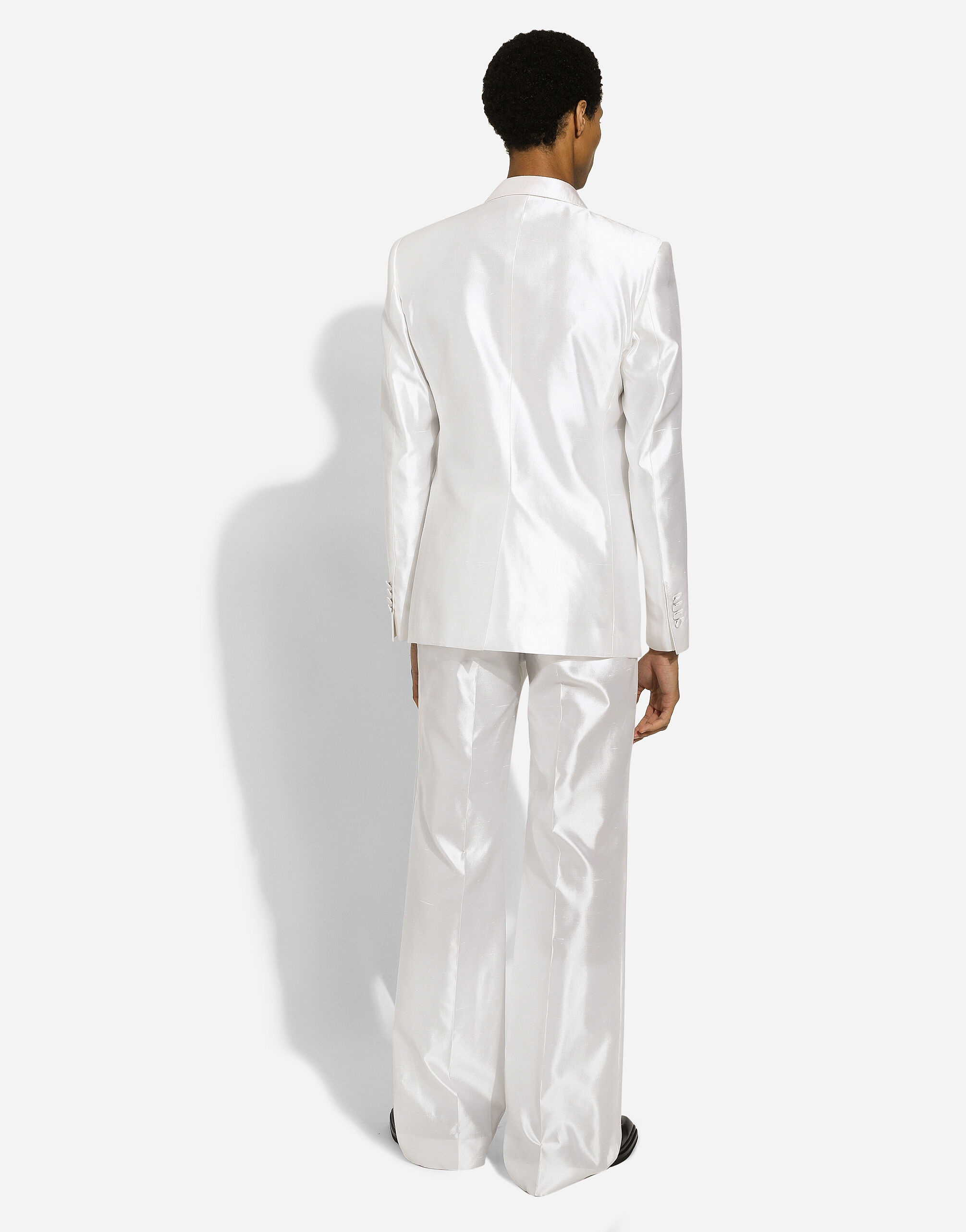 Silk shantung pants - 3