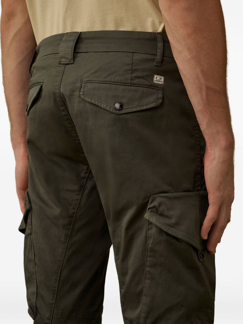 stretch sateen ergonomic rounded pockets Lens cargo pants 5