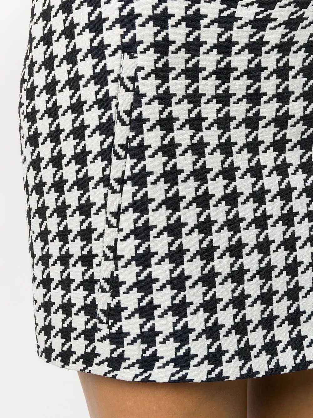 houndstooth mini skirt - 5