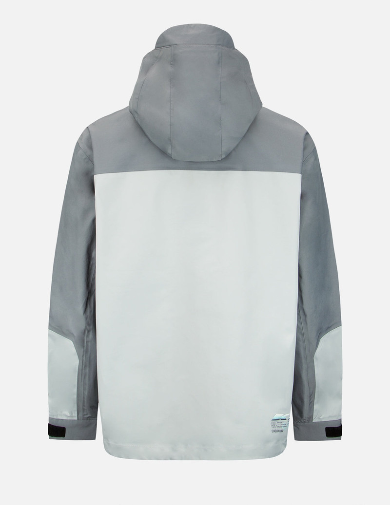 EVISU Logo Tape Padded Windbreaker Jacket outlook