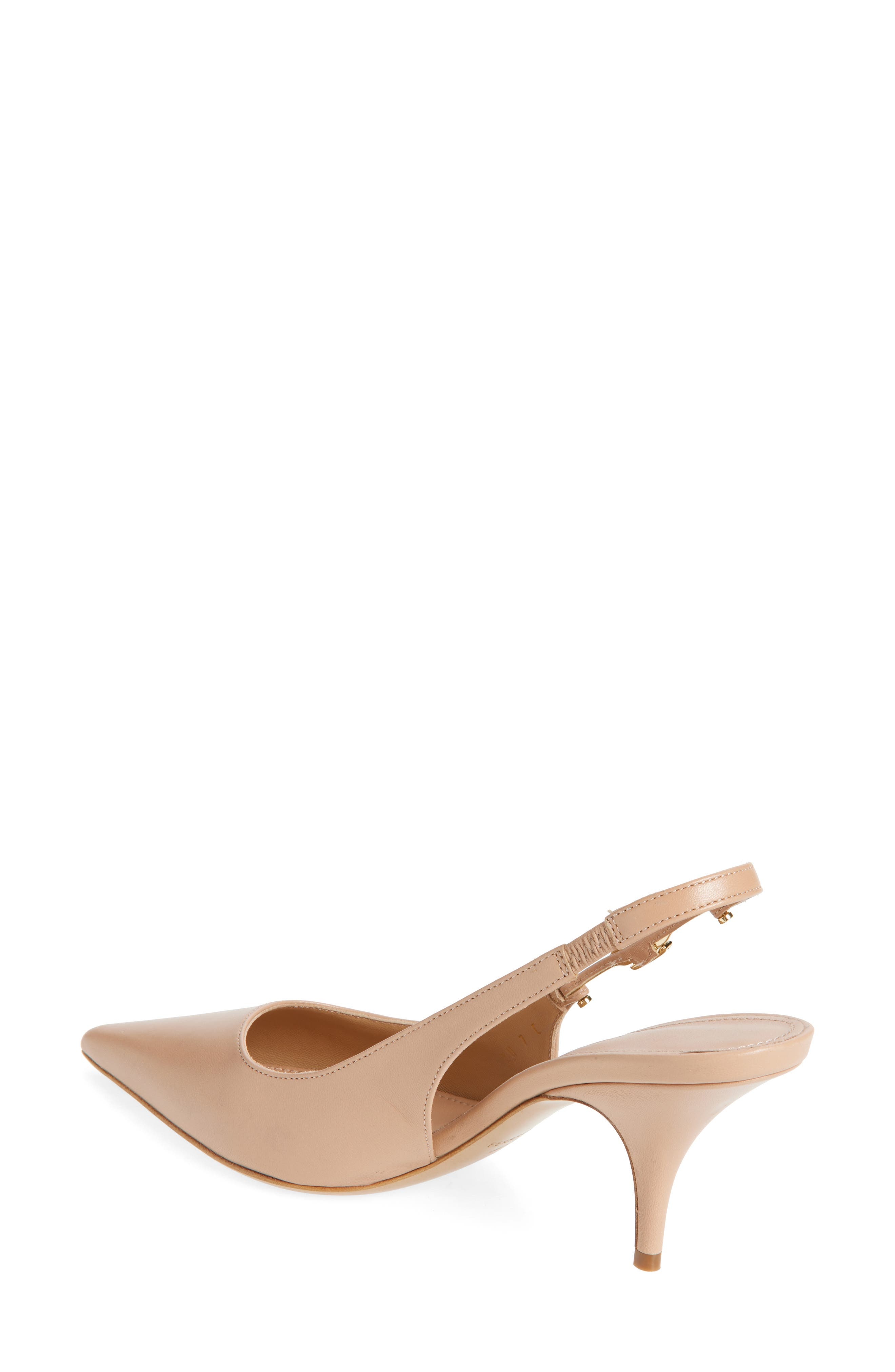 FERRAGAMO Tally Pointed Toe Slingback Pump in Amaretti at Nordstrom - 2