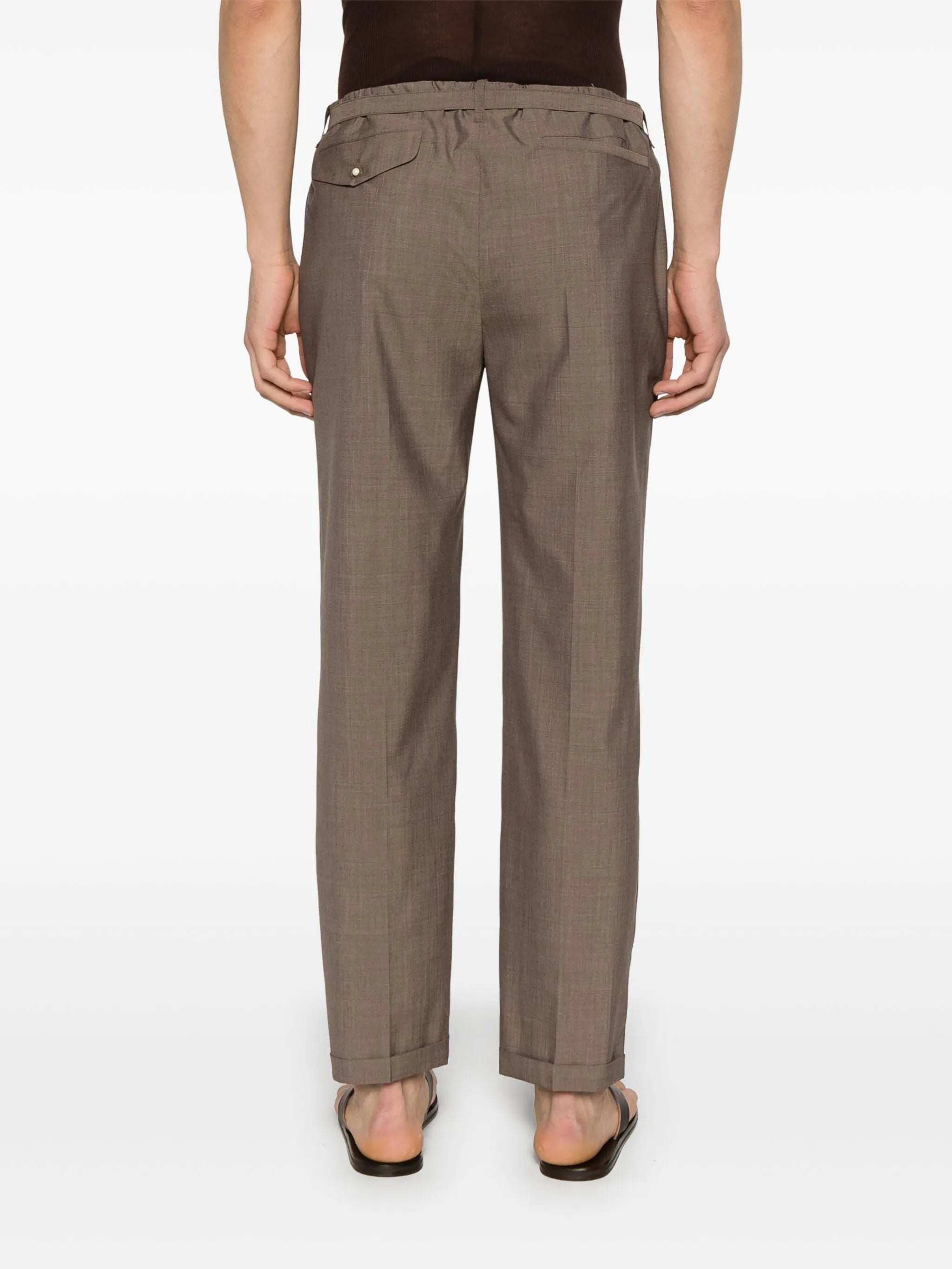 Virgin Wool Trousers - 3