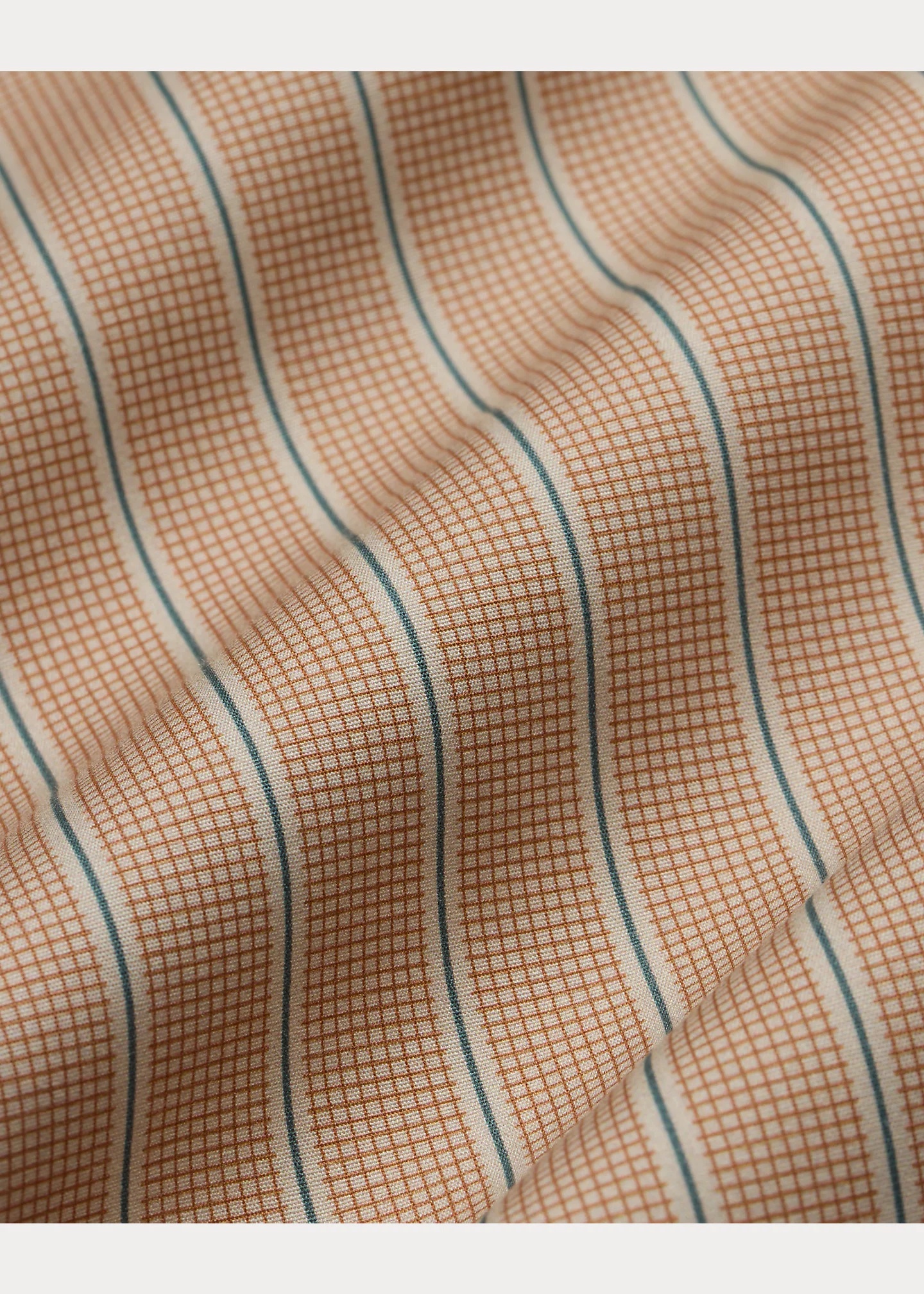 Slim Fit Stripe-Print Woven Shirt - 10