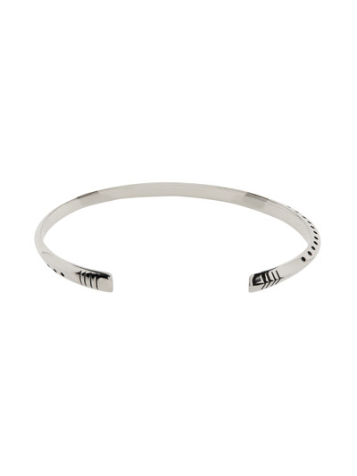 Lemaire Silver Twisted Dots Bracelet outlook