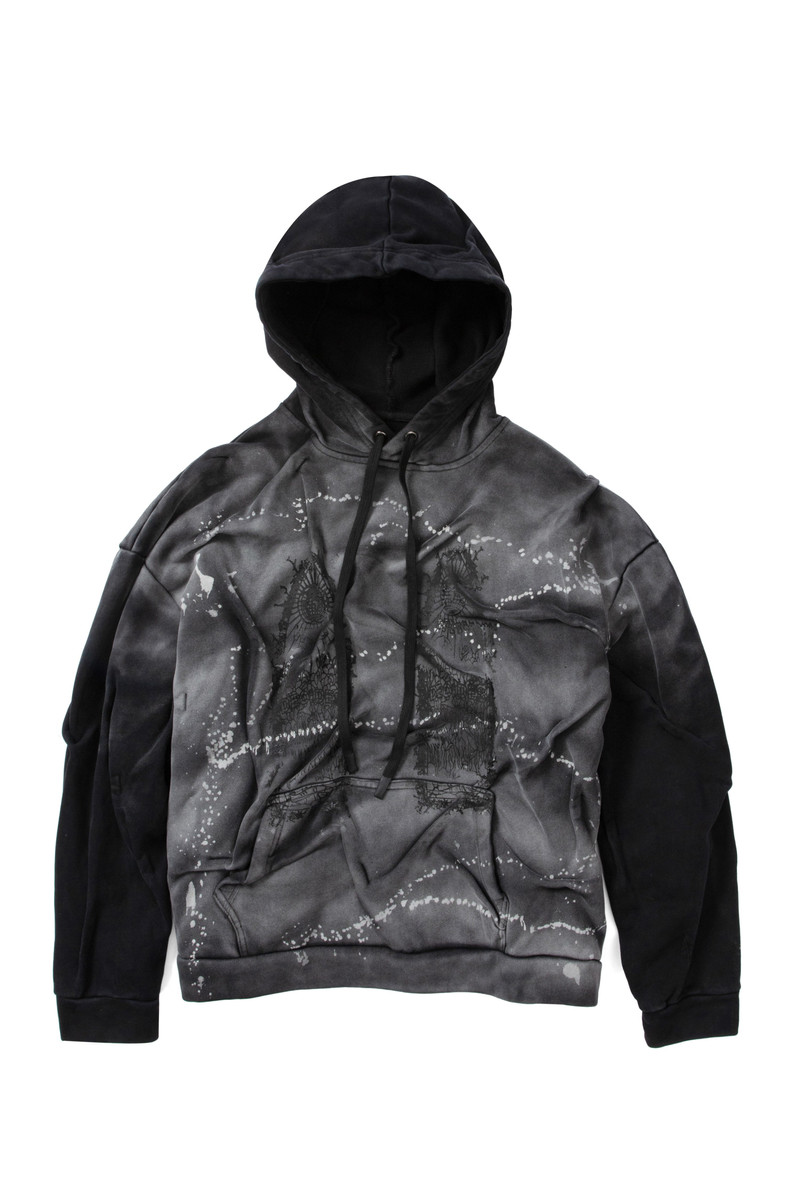 GATHERED THORN WINDOW HOODIE 1