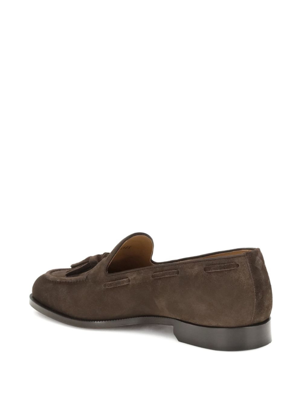 tassel suede loafers - 3