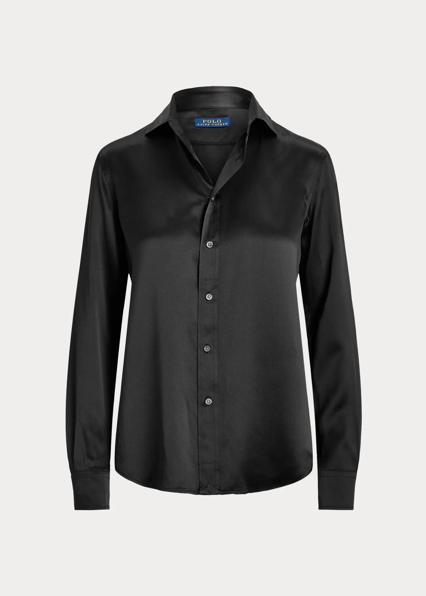 Slim Fit Silk Shirt - 1