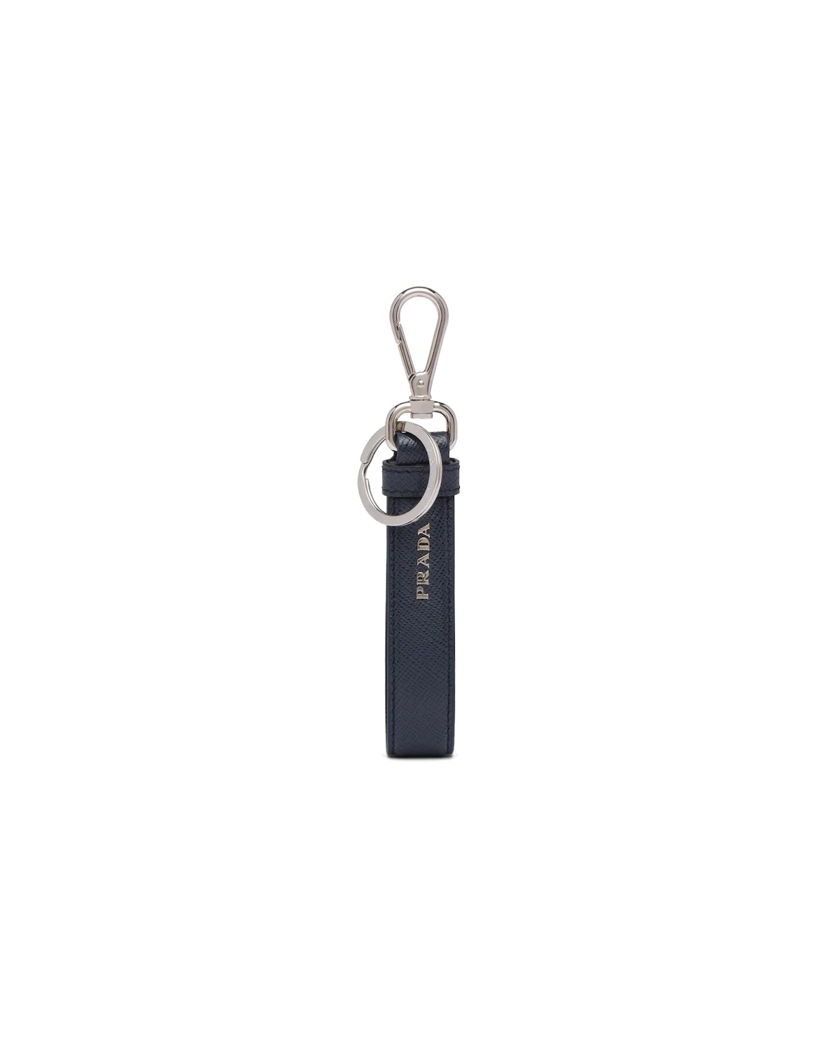 Customized Saffiano leather keychain - 2