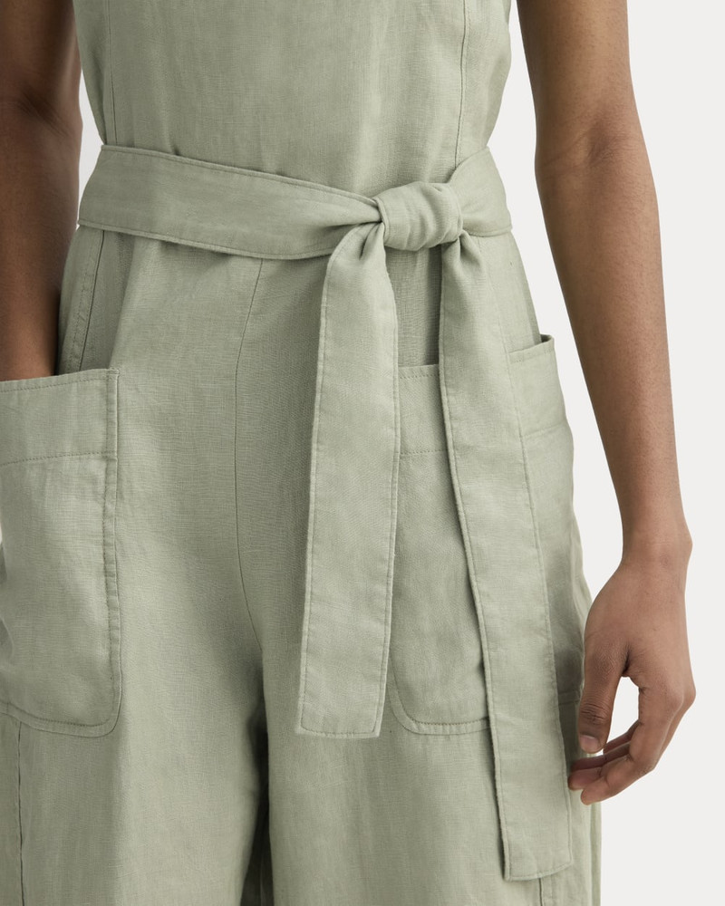 THE UTILITY COVERALL IN LINEN 4