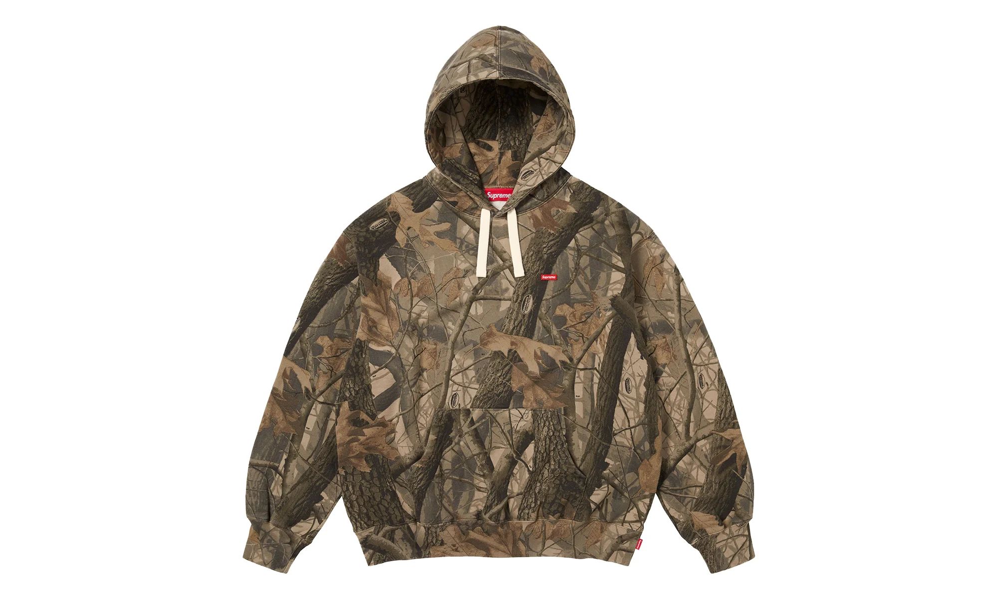 Small Box Drawcord Hoodie "SS26 - Realtree Hardwoods Camo" SU27271 - 1