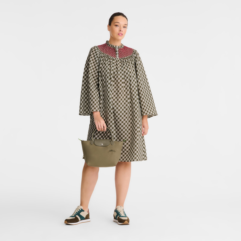 Longchamp Le Pliage Green S Handbag Artichoke - Recycled canvas outlook