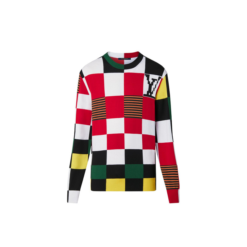 Intarsia Pullover - 1
