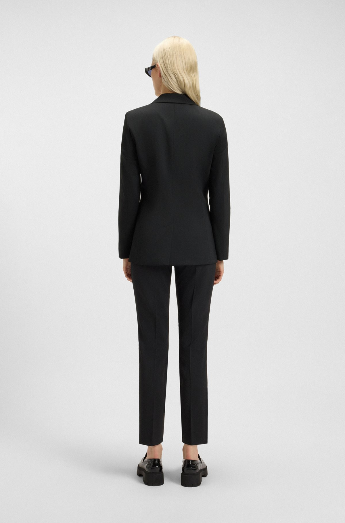 REGULAR-FIT JACKET WITH NOTCH LAPELS - 4
