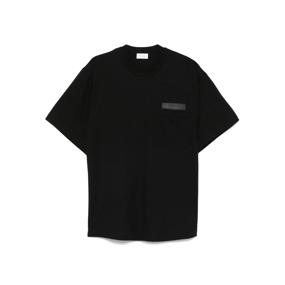 Ferragamo Black T-Shirts & Vests - T-Shirts Men - 1