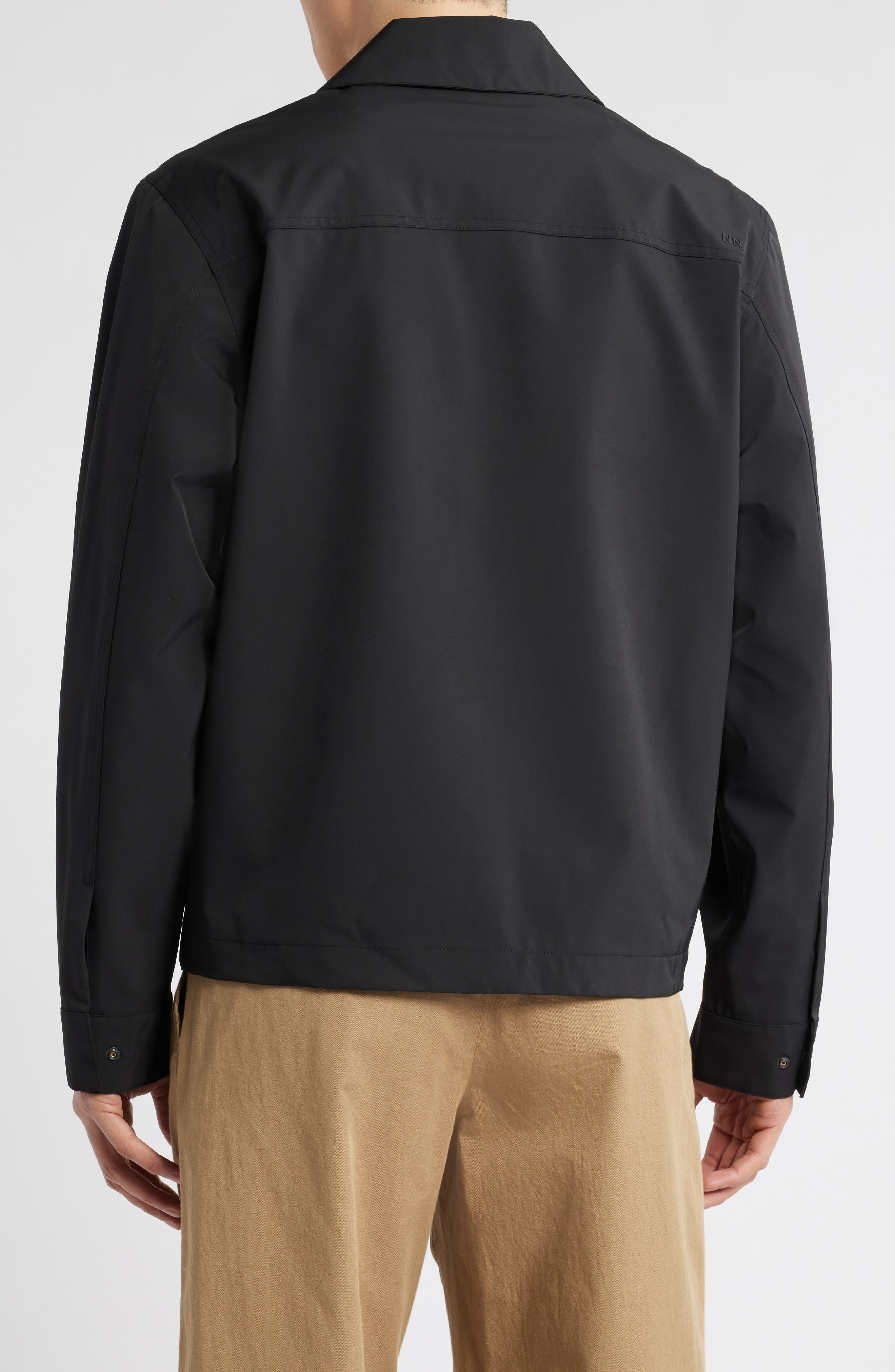 NN07 Alban Waterproof Jacket in Black at Nordstrom - 2