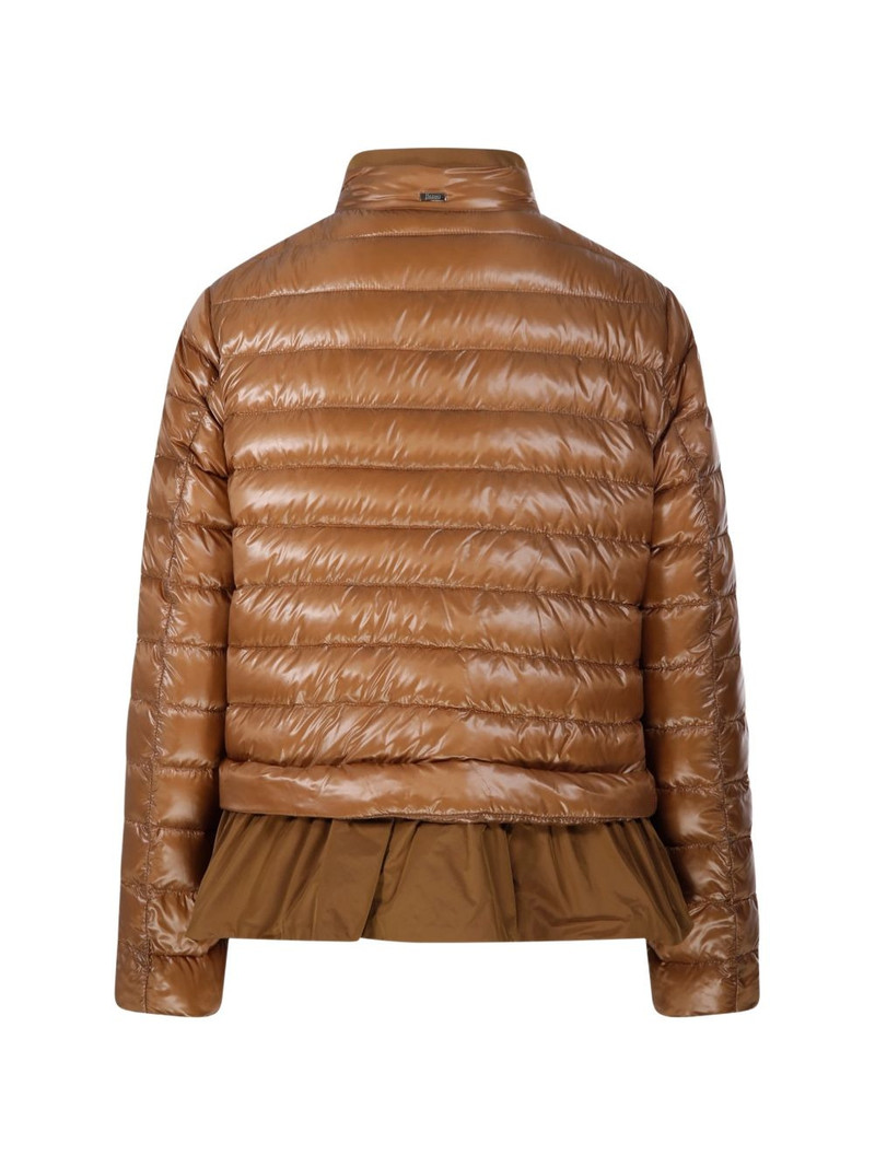 Herno ruffled puffer coat outlook