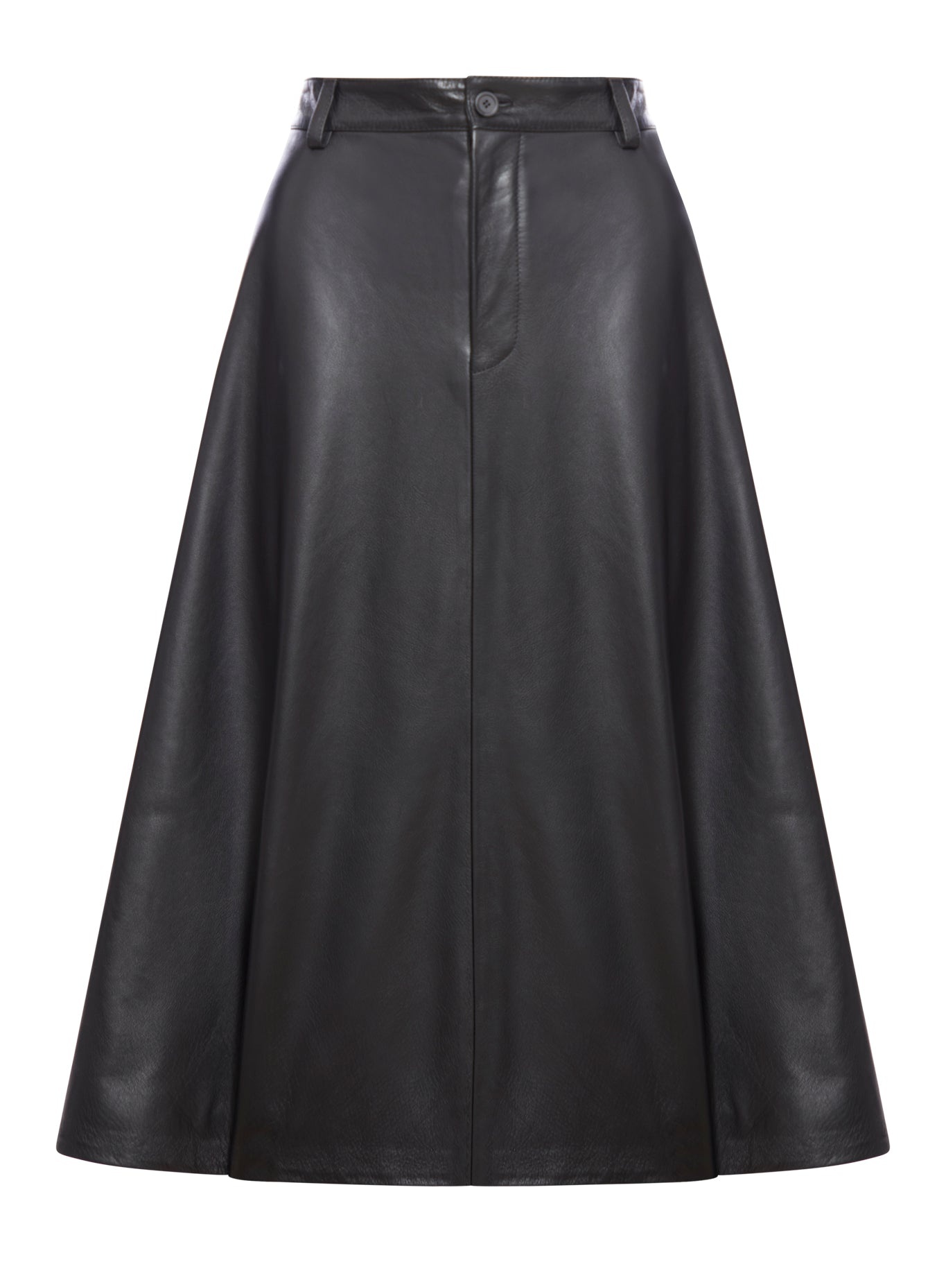 スカート BALENCIAGA LEATHER SKIRT BALENCIAGA Leather Midi Skirt | endource