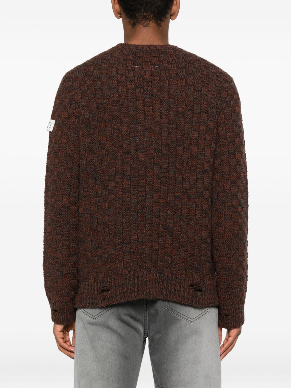 crew-neck wool sweater - 4