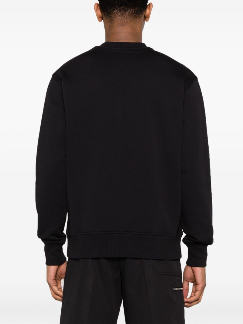 Barocco logo-print sweatshirt 4