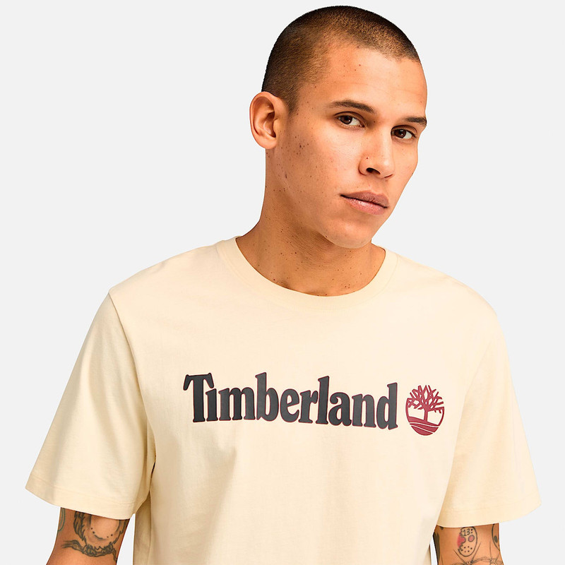 Men's Linear Logo Short Sleeve T-Shirt 4