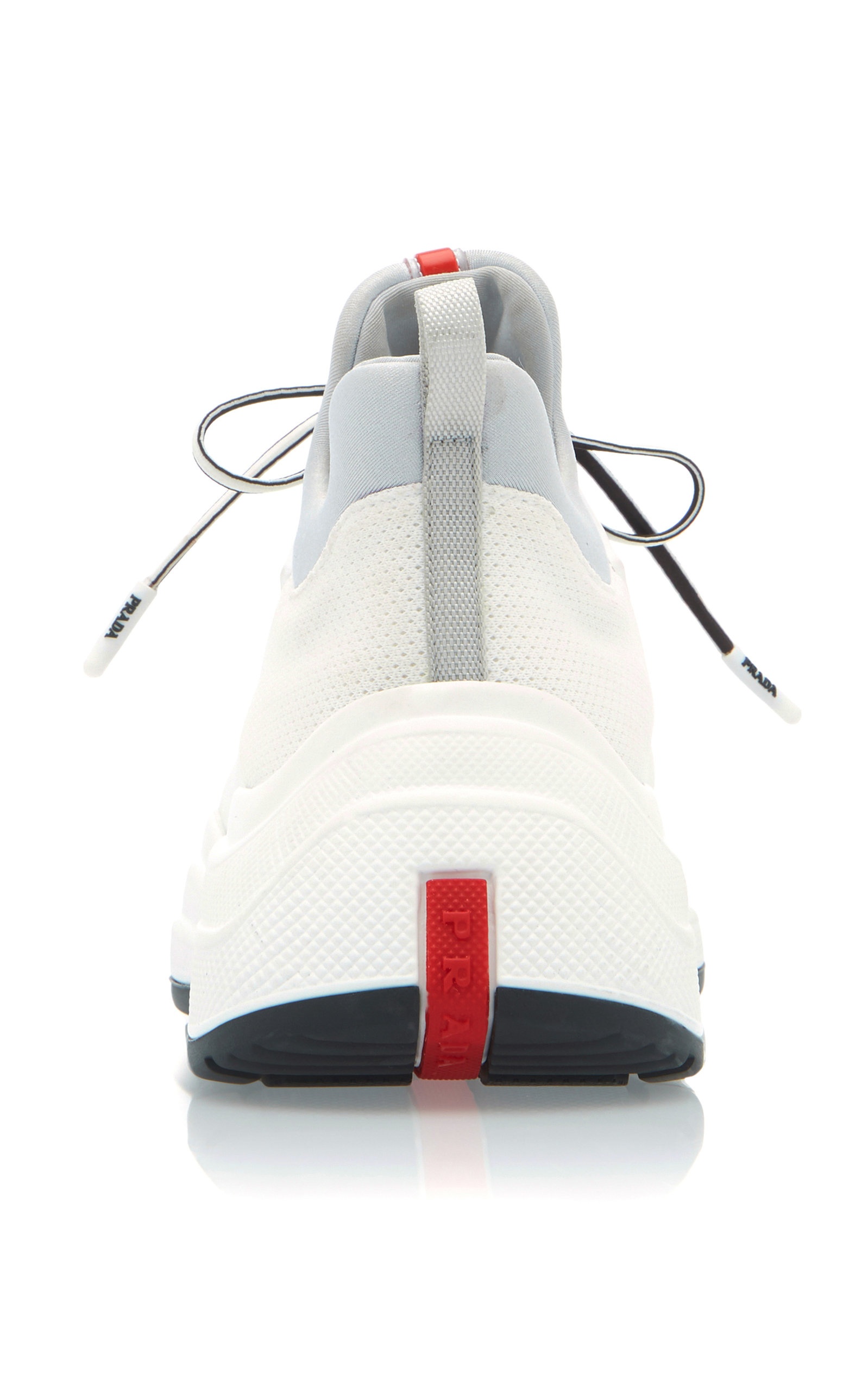 Neoprene And Rubber Sneakers white - 4