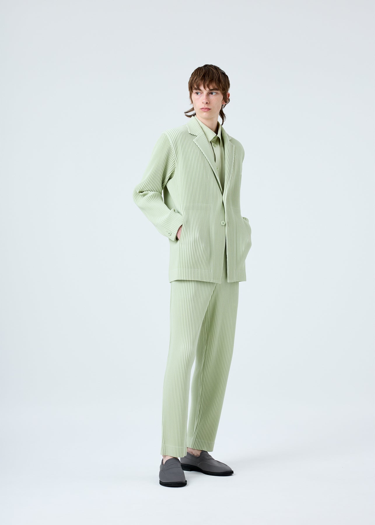 TAILORED PLEATS 1 JACKET - 5