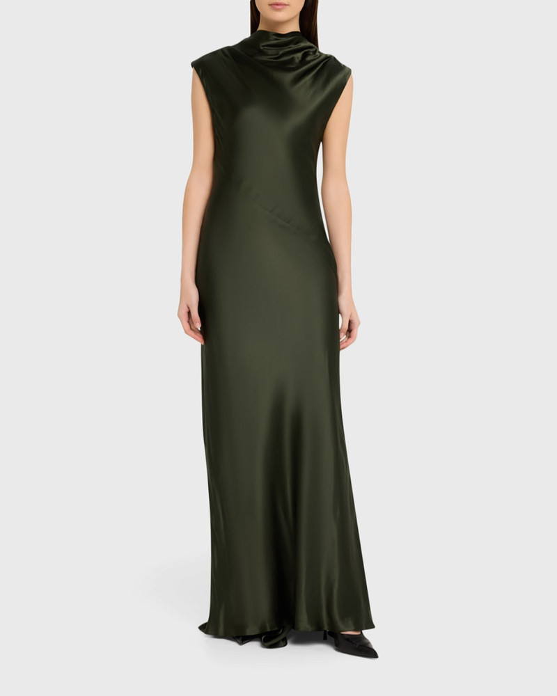 TWP Back To You Satin Maxi Dress outlook