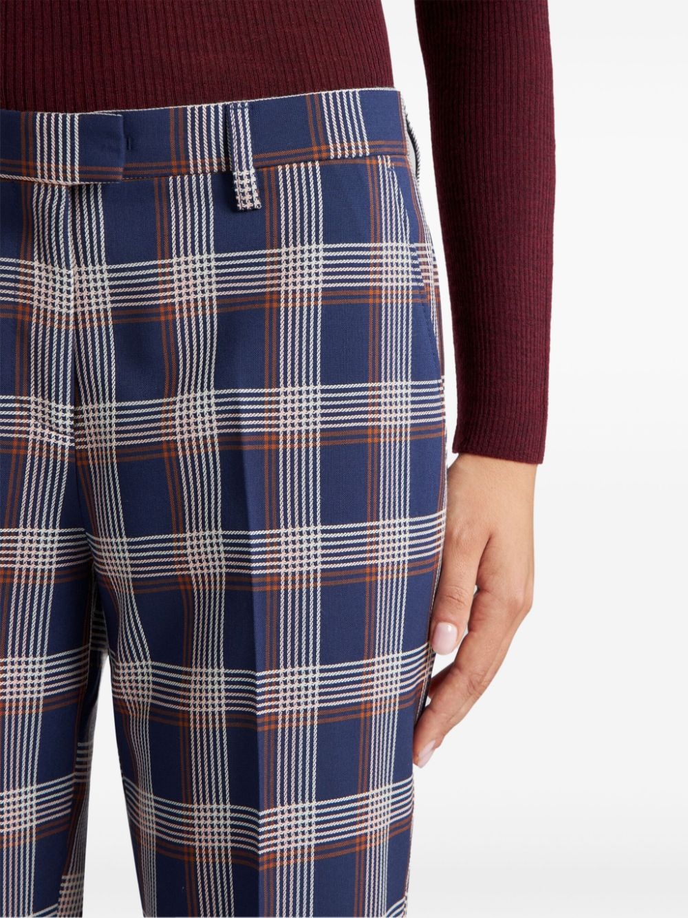 checkered trousers - 5