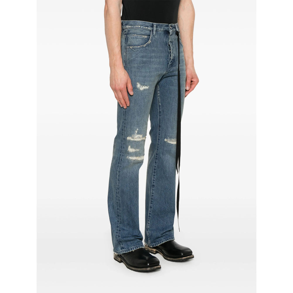 Ann Demeulemeester Blue Denim - Regular & Straight-Leg Jeans Men - 4