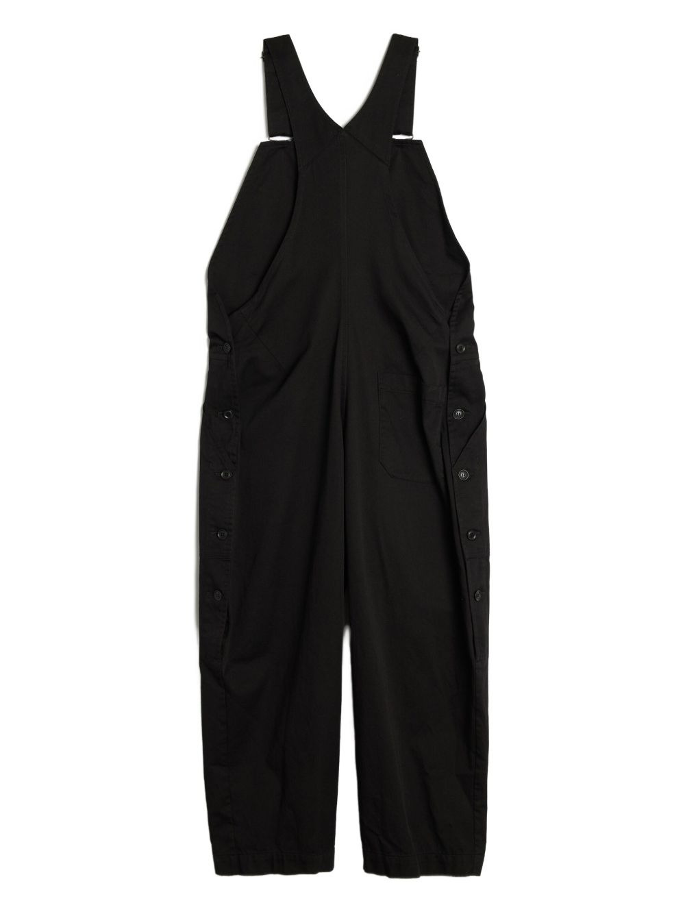 zip-front pocket jumpsuit - 1