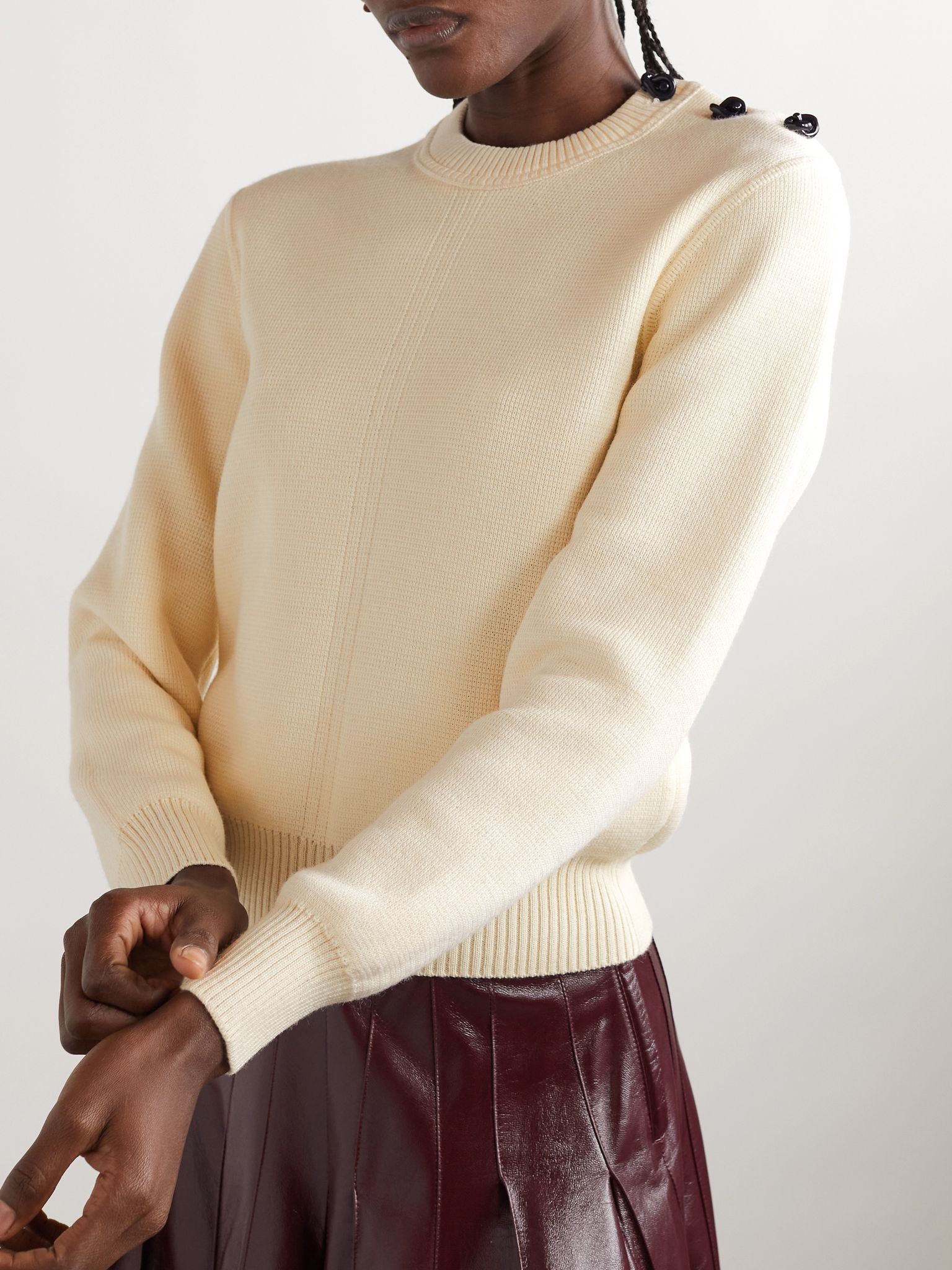 Wool sweater Cream - 3