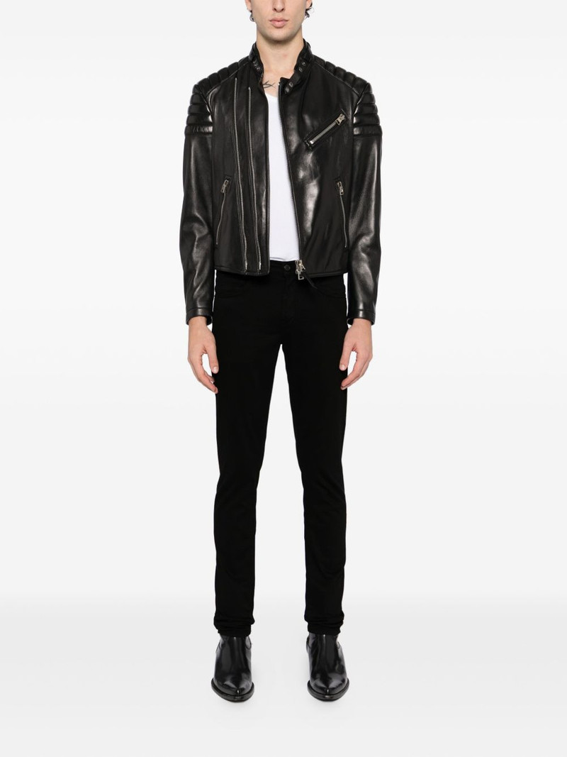 TOM FORD leather biker jacket outlook