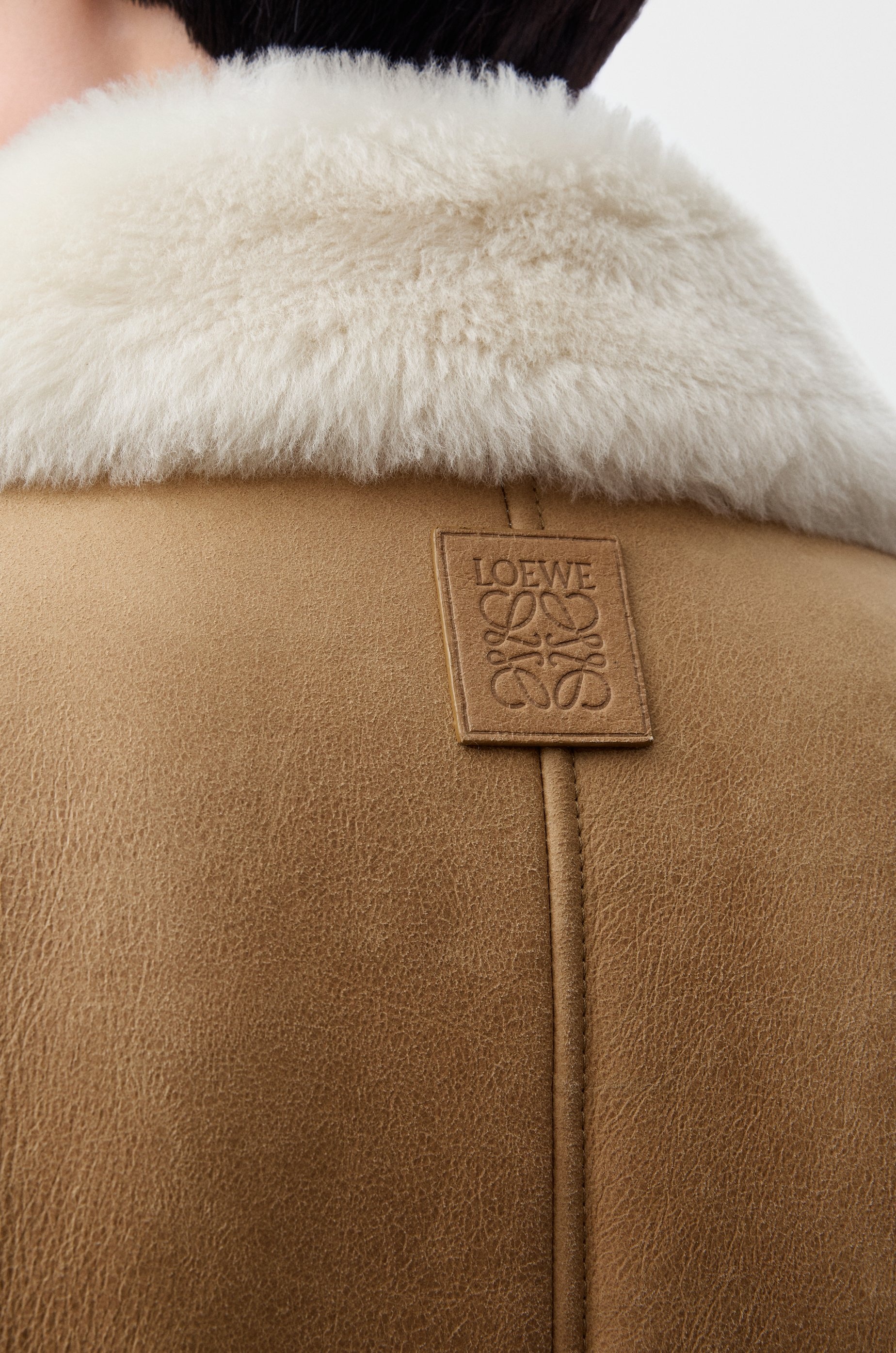Jacket in shearling - 5