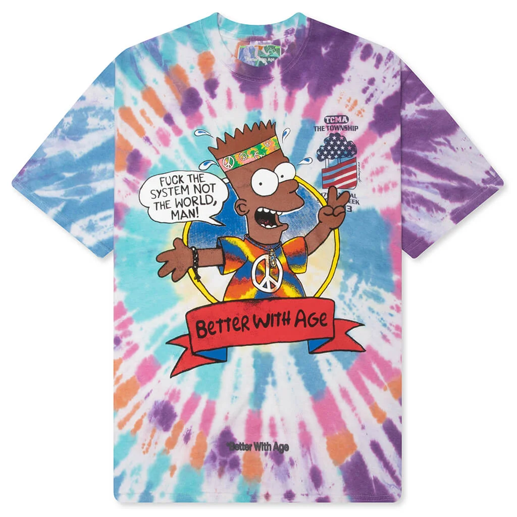 WORSER TIE DYE TEE - TIE DYE - 1