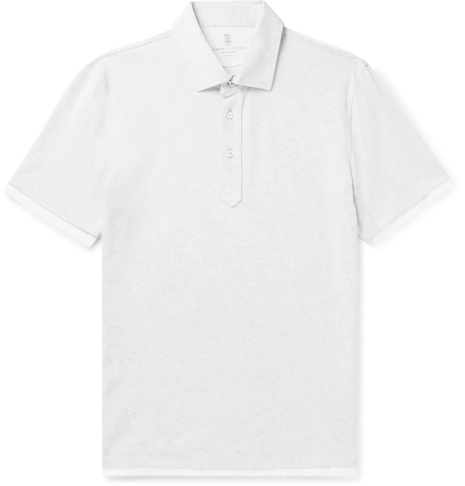 Slim-Fit Layered Cotton-Jersey Polo Shirt - 12