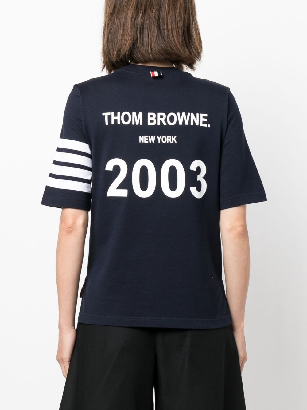 4-Bar Stripe 2003-print T-shirt - 4