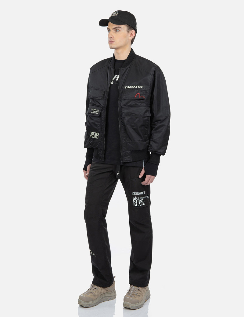 Mock 2-in-1 Bomber Jacket 4