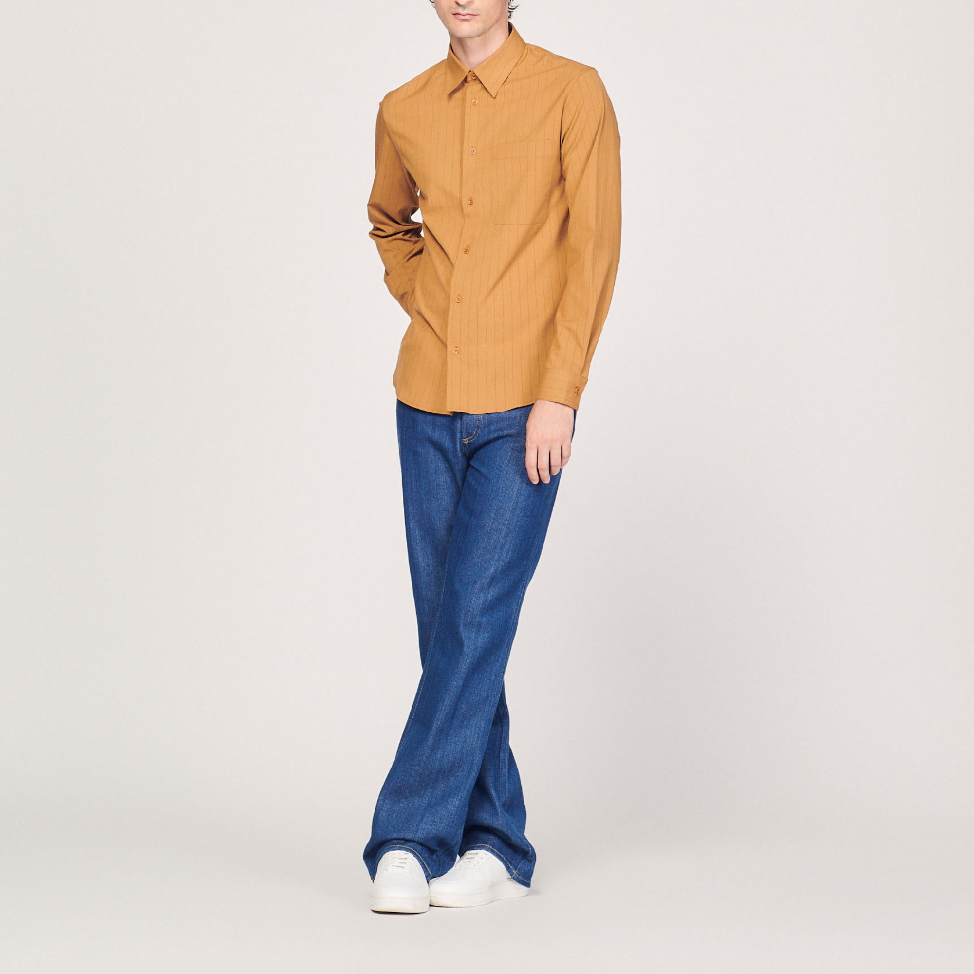 Striped flowing shirt - 5