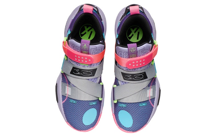 Li-Ning Wade All City 9 V2 'Tillandsia Purple Ocean Blue' ABAR049-1 - 4