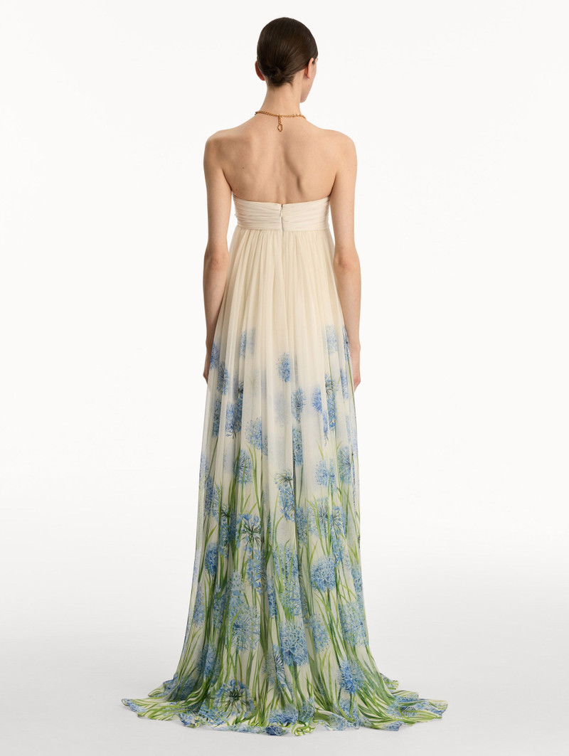 DEGRADÉ ALLIUM CHIFFON GOWN 3