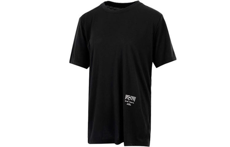 Nike U Nk Df Tee Db Trail Ssnl Sport Short Sleeves T Shirt Men's Black DD4465-010 - 1