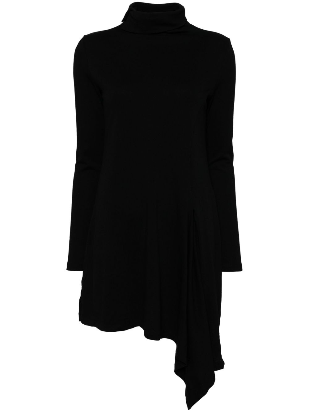 side-slit jersey top - 1