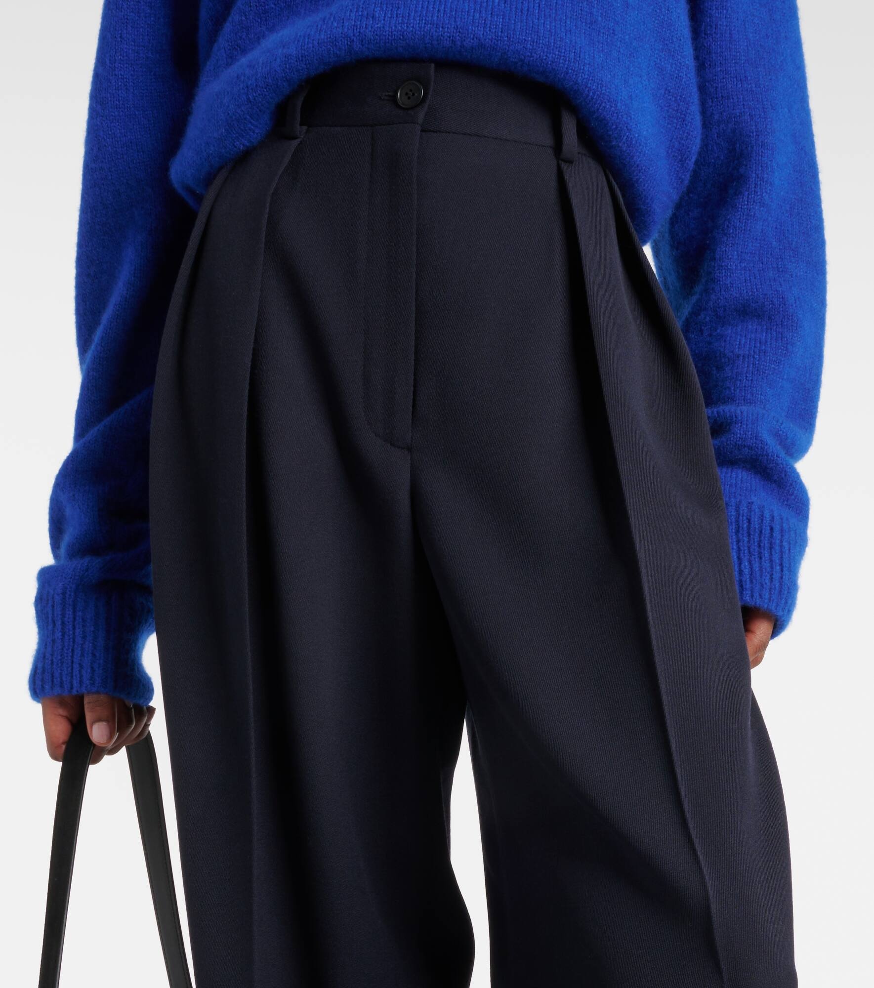 Igor low-rise wool wide-leg pants - 4