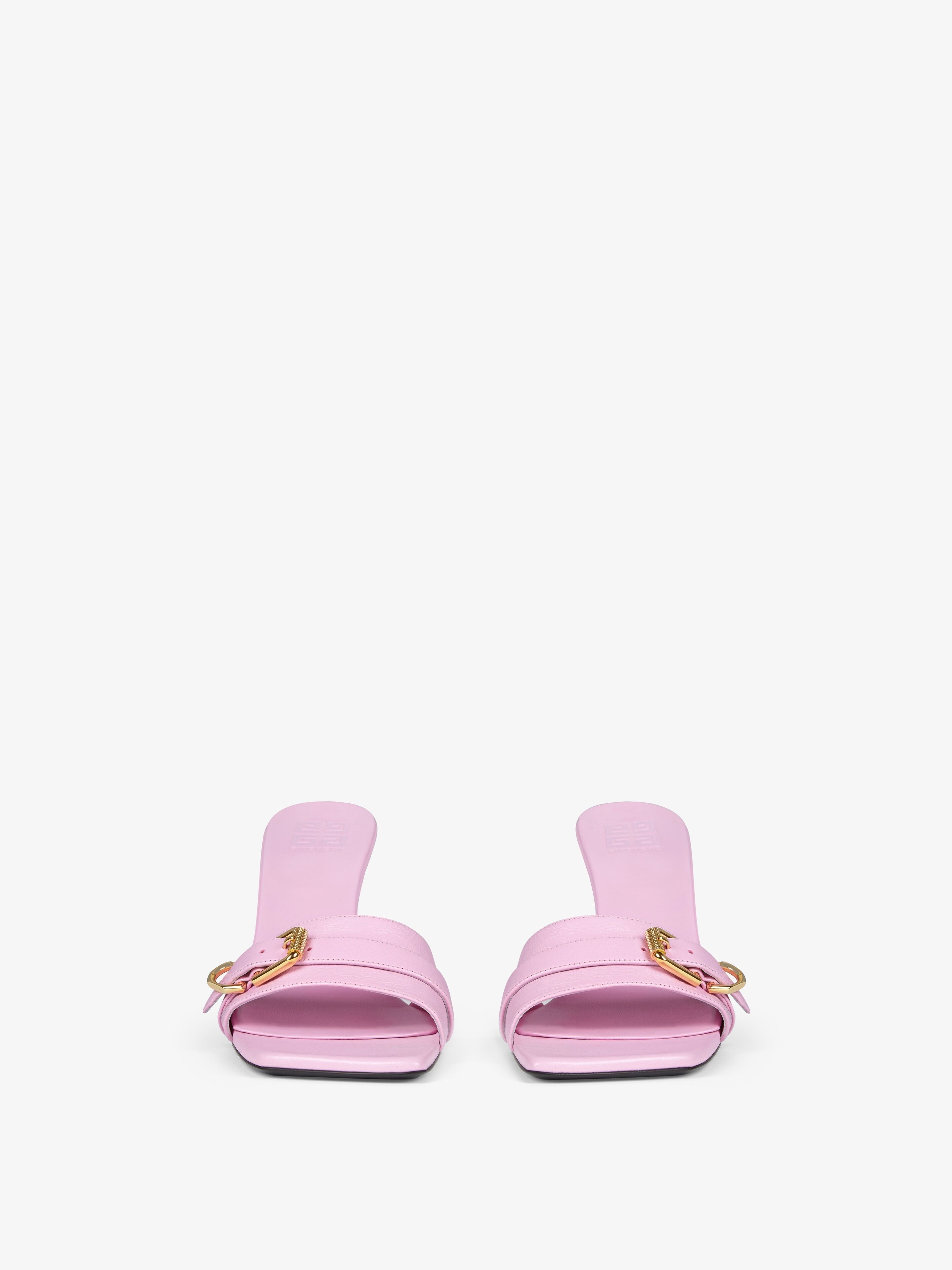 VOYOU MULES IN LEATHER - 2