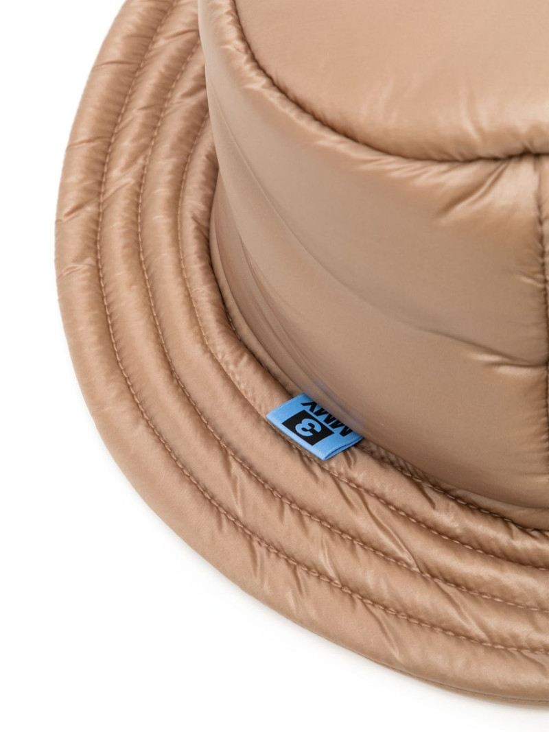 Maison MIHARAYASUHIRO padded logo-tag bucket hat outlook