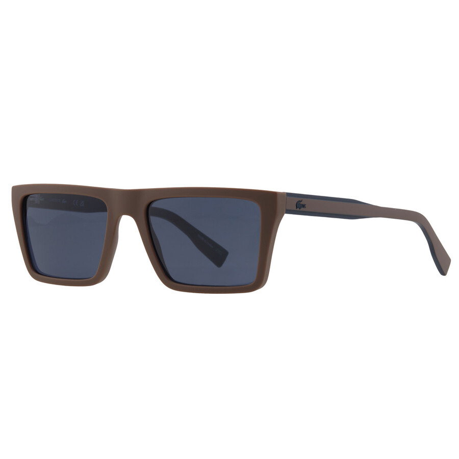 Lacoste Blue Rectangular Men's Sunglasses L6009S 210 56 - 2