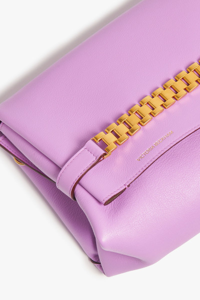 Victoria Beckham Chain Pouch In Lilac Leather outlook